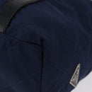 PRADA Tote Bag Nylon Navy Silver Auth bs34796-14