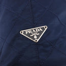 PRADA Tote Bag Nylon Navy Silver Auth bs34796-17