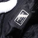 PRADA Tote Bag Nylon Navy Silver Auth bs34796-18