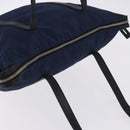 PRADA Tote Bag Nylon Navy Silver Auth bs34796-6
