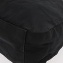 PRADA Shoulder Bag Nylon Black Silver Auth bs34797-15