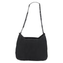 PRADA Shoulder Bag Nylon Black Silver Auth bs34797-13