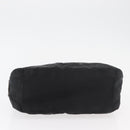 PRADA Shoulder Bag Nylon Black Silver Auth bs34797-5
