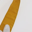 PRADA Shoulder Bag Nylon Yellow Silver Auth bs34799A-9