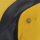 PRADA Shoulder Bag Nylon Yellow Silver Auth bs34799A-15
