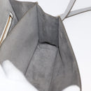 Miu Miu Shoulder Bag Leather Gray Gold Auth bs34805A-24
