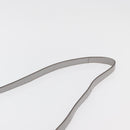 Miu Miu Shoulder Bag Leather Gray Gold Auth bs34805A-8