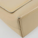 GUCCI Shoulder Bag Patent Leather Ivory Gold 001 3444 1812 Auth bs34812-15