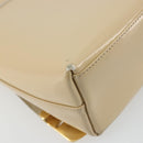GUCCI Shoulder Bag Patent Leather Ivory Gold 001 3444 1812 Auth bs34812-17