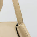 GUCCI Shoulder Bag Patent Leather Ivory Gold 001 3444 1812 Auth bs34812-9