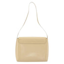 GUCCI Shoulder Bag Patent Leather Ivory Gold 001 3444 1812 Auth bs34812-2