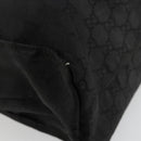 GUCCI GG Canvas Sherry Line Bag Nylon Outlet Black Silver 449178 Auth bs34813-11