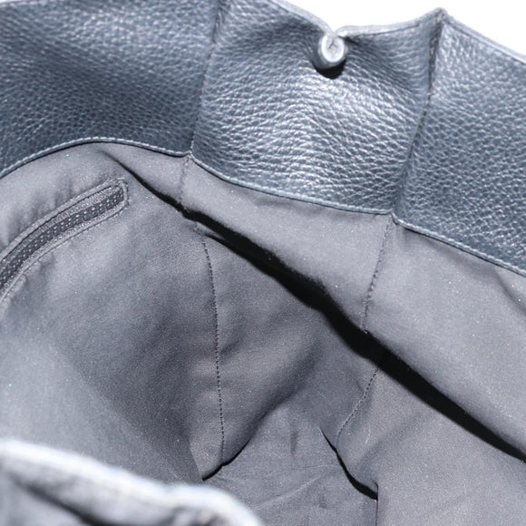 GUCCI GG Canvas Sherry Line Bag Nylon Outlet Black Silver 449178 Auth bs34813