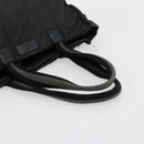 GUCCI GG Canvas Sherry Line Bag Nylon Outlet Black Silver 449178 Auth bs34813-7