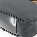 GUCCI Bamboo Shoulder Bag Nylon 2way Gray Silver 001 2123 1577 Auth bs34814-17