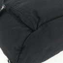 PRADA Backpack Nylon Black Silver Auth bs34821-15