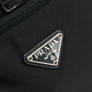 PRADA Backpack Nylon Black Silver Auth bs34821-18
