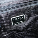 PRADA Backpack Nylon Black Silver Auth bs34821-19