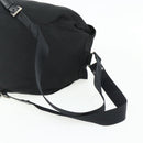 PRADA Backpack Nylon Black Silver Auth bs34821-7