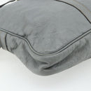 GUCCI GG Canvas Guccissima Hand Bag Leather 2way Gray Silver 201480 Auth bs34822-15