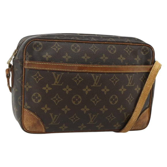 LOUIS VUITTON Monogram Trocadero 27 Shoulder Bag M51274 LV Auth bs34825