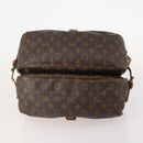 LOUIS VUITTON Monogram Saumur 35 Shoulder Bag M42254 LV Auth bs34826-10
