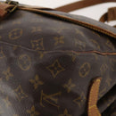LOUIS VUITTON Monogram Saumur 35 Shoulder Bag M42254 LV Auth bs34826-13