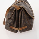 LOUIS VUITTON Monogram Saumur 35 Shoulder Bag M42254 LV Auth bs34826-4