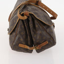 LOUIS VUITTON Monogram Saumur 35 Shoulder Bag M42254 LV Auth bs34826-5