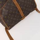 LOUIS VUITTON Monogram Saumur 35 Shoulder Bag M42254 LV Auth bs34826-6