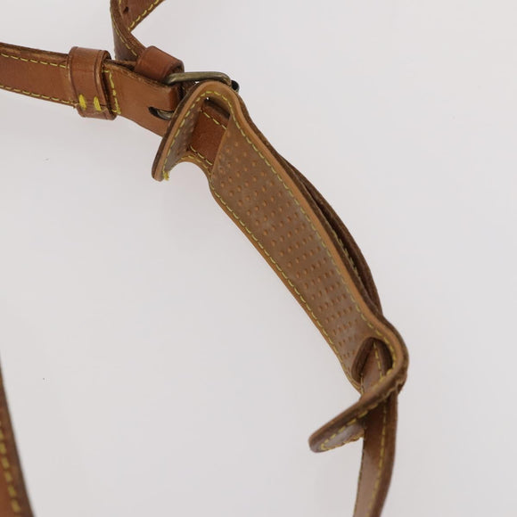 LOUIS VUITTON Monogram Saumur 35 Shoulder Bag M42254 LV Auth bs34826