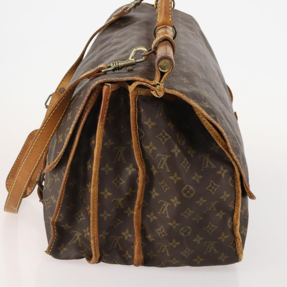 LOUIS VUITTON Monogram Sac Kleber Boston Bag M58122 LV Auth bs34828