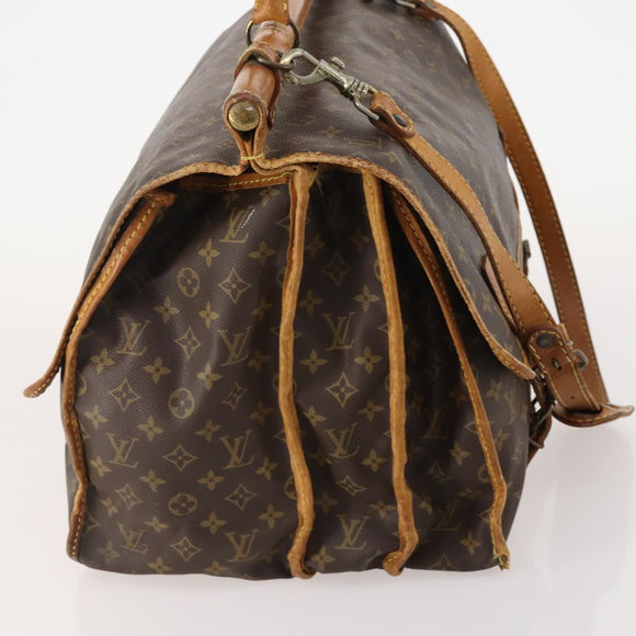 LOUIS VUITTON Monogram Sac Kleber Boston Bag M58122 LV Auth bs34828