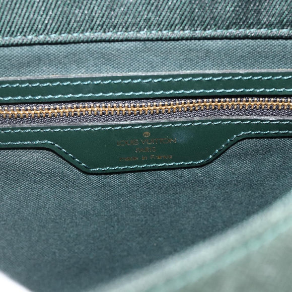 LOUIS VUITTON Taiga Cashier Rugzak Epicea M30174 LV Auth bs34830