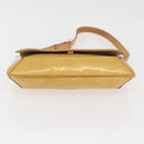 LOUIS VUITTON Monogram Vernis Thompson Street Bag Beige M91301 LV Auth bs34831-6