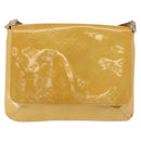 LOUIS VUITTON Monogram Vernis Thompson Street Bag Beige M91301 LV Auth bs34831-13