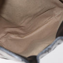 CARTIER Shoulder Bag Patent leather Brown Silver Auth bs34832A-11