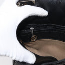 CARTIER Shoulder Bag Patent leather Brown Silver Auth bs34832A-22