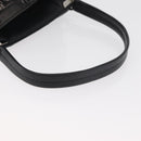 CARTIER Shoulder Bag Patent leather Brown Silver Auth bs34832A-7