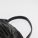CARTIER Shoulder Bag Patent leather Brown Silver Auth bs34832A-8