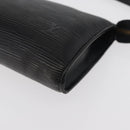 LOUIS VUITTON Epi Pochette Accessoires Pouch Black M52982 LV Auth bs34835-14