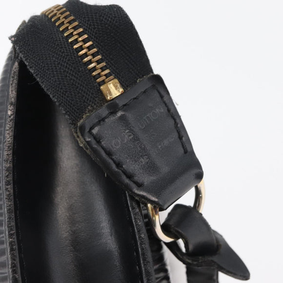 LOUIS VUITTON Epi Pochette Accessoires Pouch Black M52982 LV Auth bs34835