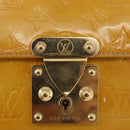 LOUIS VUITTON Monogram Vernis Spring Street Hand Bag Gris M91029 LV Auth bs34845-14