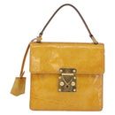 LOUIS VUITTON Monogram Vernis Spring Street Hand Bag Gris M91029 LV Auth bs34845-2