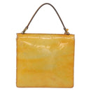 LOUIS VUITTON Monogram Vernis Spring Street Hand Bag Gris M91029 LV Auth bs34845-3