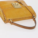 LOUIS VUITTON Monogram Vernis Spring Street Hand Bag Gris M91029 LV Auth bs34845-6