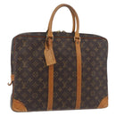 LOUIS VUITTON Monogram Porte Documents Voyage Business Bag M53361 Auth bs34848-1