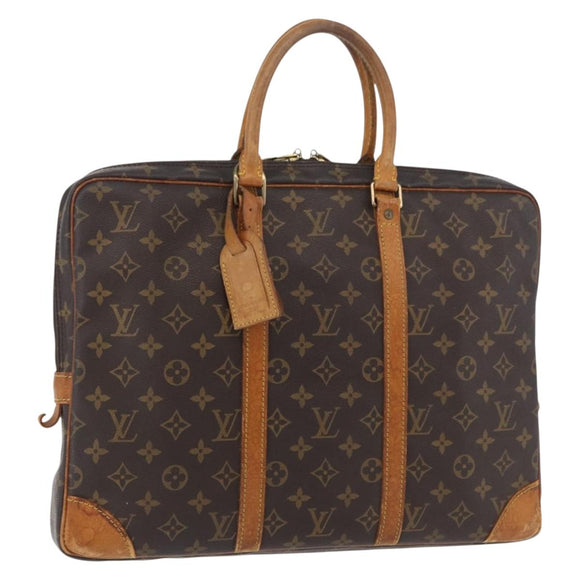 LOUIS VUITTON Monogram Porte Documents Voyage Business Bag M53361 Auth bs34848
