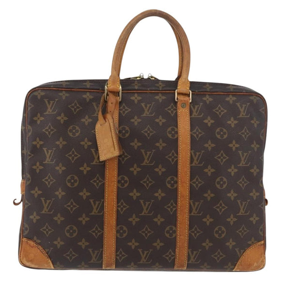 LOUIS VUITTON Monogram Porte Documents Voyage Business Bag M53361 Auth bs34848