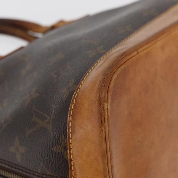 LOUIS VUITTON Monogram Alma Hand Bag M51130 LV Auth bs34849